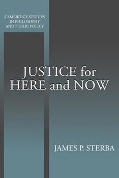 Hardcover Justice for Here and Now Book