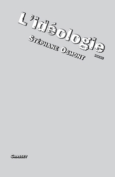 Paperback L'idéologie [French] Book
