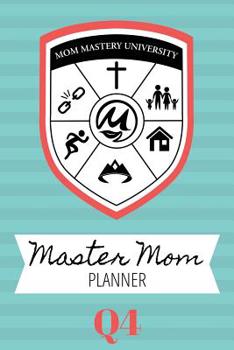 Paperback Master Mom Planner, Q4 Book