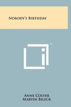 Hardcover Nobody's Birthday Book
