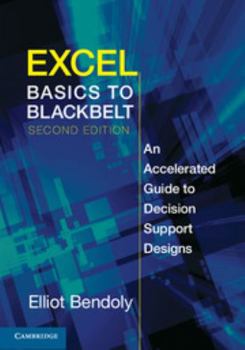 Paperback Excel Basics to Blackbelt: An Accelerated Guide to Decision Support Designs Book