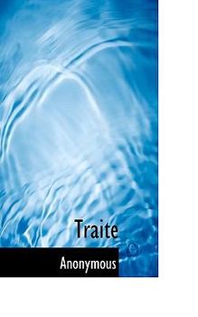Paperback Traite [Arabic] Book