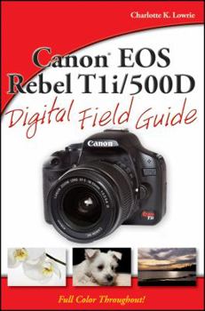 Paperback Canon EOS Rebel T1i/500D Digital Field Guide Book