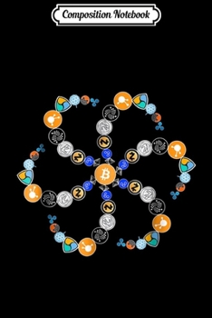 Composition Notebook: Cryptocurrency net . Crypto set for miner. Journal/Notebook Blank Lined Ruled 6x9 100 Pages
