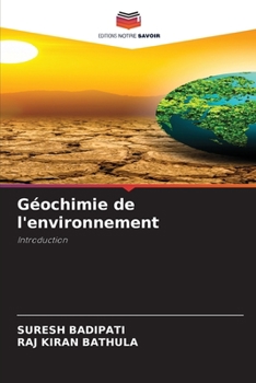 Paperback Géochimie de l'environnement [French] Book