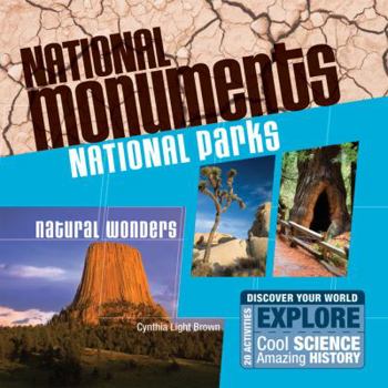 Paperback Discover National Monuments National Parks: Natural Wonders Book