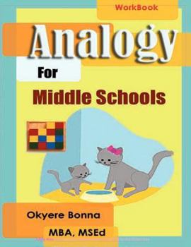 Paperback Analogy For Middle Schools: Workbook Book