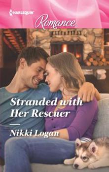 Mass Market Paperback Stranded with Her Rescuer [Large Print] Book
