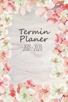 Paperback Terminplaner 2019 - 2020: Wochenplaner, Terminkalender f?r 2019 - 2020, 14 Monate November - Dezember, Timer, Kalender, Jahresplaner, Taschenkal [German] Book