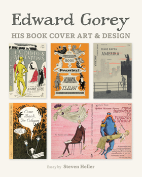 Hardcover Edward Gorey: His Book Cover Art & Design Book