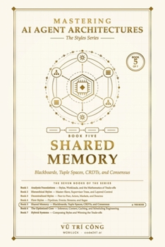 Paperback Mastering AI Agent Architectures: Shared Memory: Blackboards, Tuple Spaces, CRDTs, and Consensus (Mastering AI Agent Architectures — The Styles Series) Book