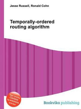 Paperback Temporally-Ordered Routing Algorithm Book