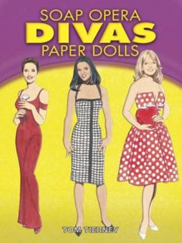 Paperback Soap Opera Divas Paper Dolls Book