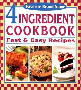 Hardcover 4-Ingredient Cookbook Book
