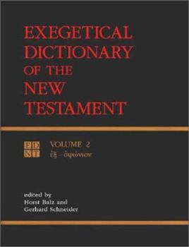 Hardcover Exegetical Dictionary of the New Testament, Vol. 2 Book