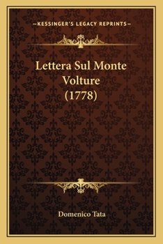 Paperback Lettera Sul Monte Volture (1778) Book