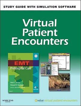 Hardcover Virtual Patient Encounters for EMT Prehospital Care Book