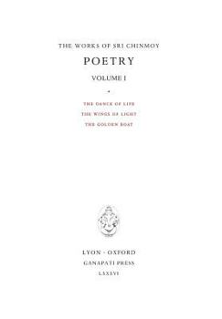 Hardcover Poetry I: The Dance of Life, The Wings of Light, The Golden Boat Book