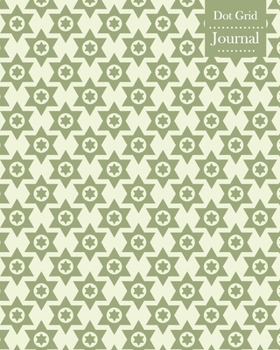 Dot Grid Journal: Notebook Planner with Geometric Stars Themed Cover Design