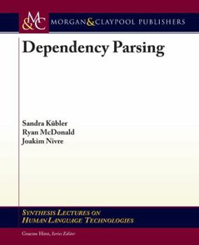 Paperback Dependency Parsing Book