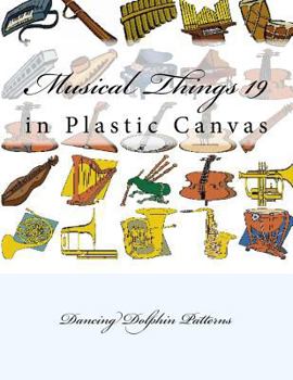 Paperback Musical Things 19: in Plastic Canvas Book