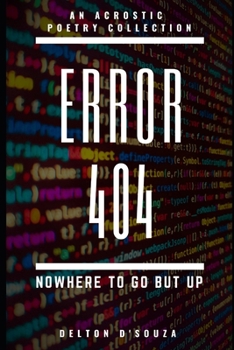 Paperback Error 404: Nowhere to go but UP Book