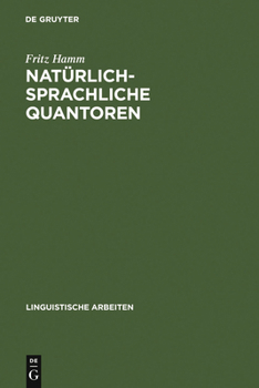 Hardcover Natürlich-sprachliche Quantoren [German] Book