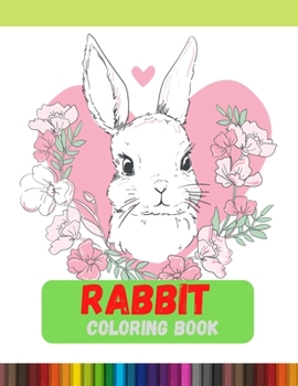 Paperback Rabbit Coloring Book: Relaxation with Unique Design Book