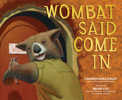 Paperback Wombat Said Come in Book