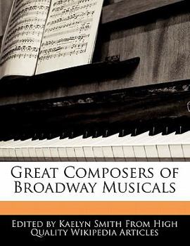 Paperback Great Composers of Broadway Musicals Book