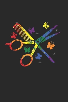 Friseur Notizbuch: A5 LGBT Tagebuch Mit 120 Linierten Seiten Für Friseurin (German Edition)
