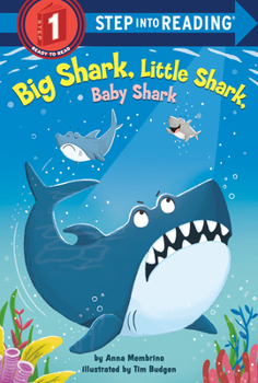 Library Binding Big Shark, Little Shark, Baby Shark Book