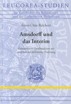 Hardcover Amsdorff Und Das Interim [German] Book