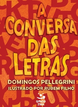 Paperback A conversa das letras [Portuguese] Book