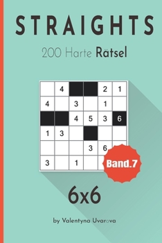 Paperback Straights: 200 Harte Rätsel 6x6 band. 7 [German] Book