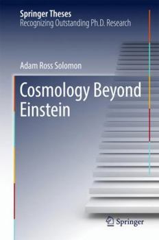 Hardcover Cosmology Beyond Einstein Book