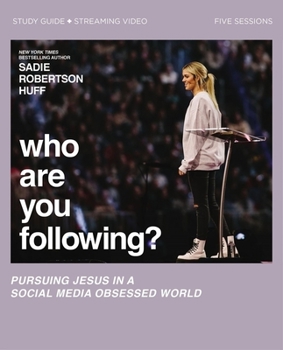 Paperback Who Are You Following? Bible Study Guide Plus Streaming Video: Pursuing Jesus in a Social Media Obsessed World Book