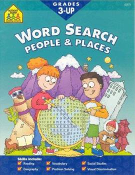 Paperback Word Search: People and Places Book