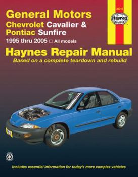 Paperback Gm: Chevrolet Cavalier & Pontiac Sunfire 1995-05 Book