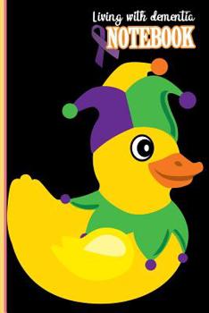 Paperback Living with dementia Notebook: Living with dementia and staying connected by writing in a notebook Book