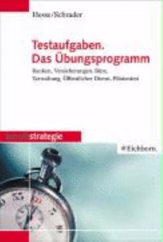 Paperback Testaufgaben. Das Übungsprogramm. [German] Book