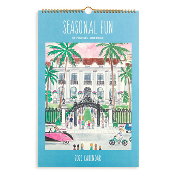 Calendar Michael Storrings 2025 Wall Calendar Book