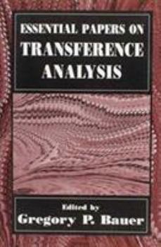 Paperback Essential Papers on Transference Analysis Book