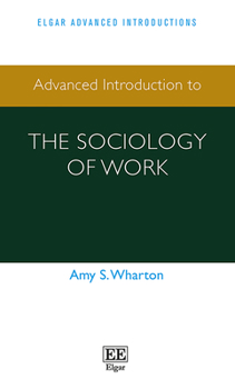 Paperback Advanced Introduction to the Sociology of Work Book