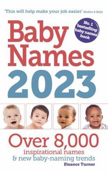 Paperback Baby Names 2023 Book