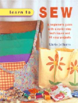 Hardcover Learn to Sew Book