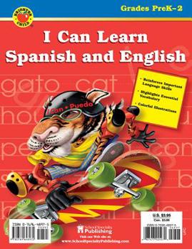 Paperback I Can Learn Spanish and English (I Can Series) Book