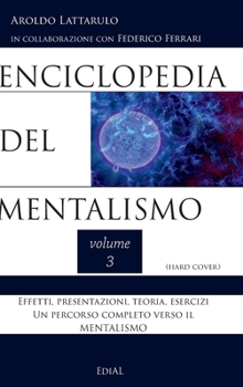 Hardcover Enciclopedia del Mentalismo vol. 3 Hard Cover [Italian] Book