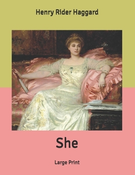 Paperback She: Large Print Book