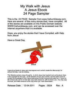 Paperback My Walk with Jesus -- A Jesus Ebook -- 24 page Sampler Book